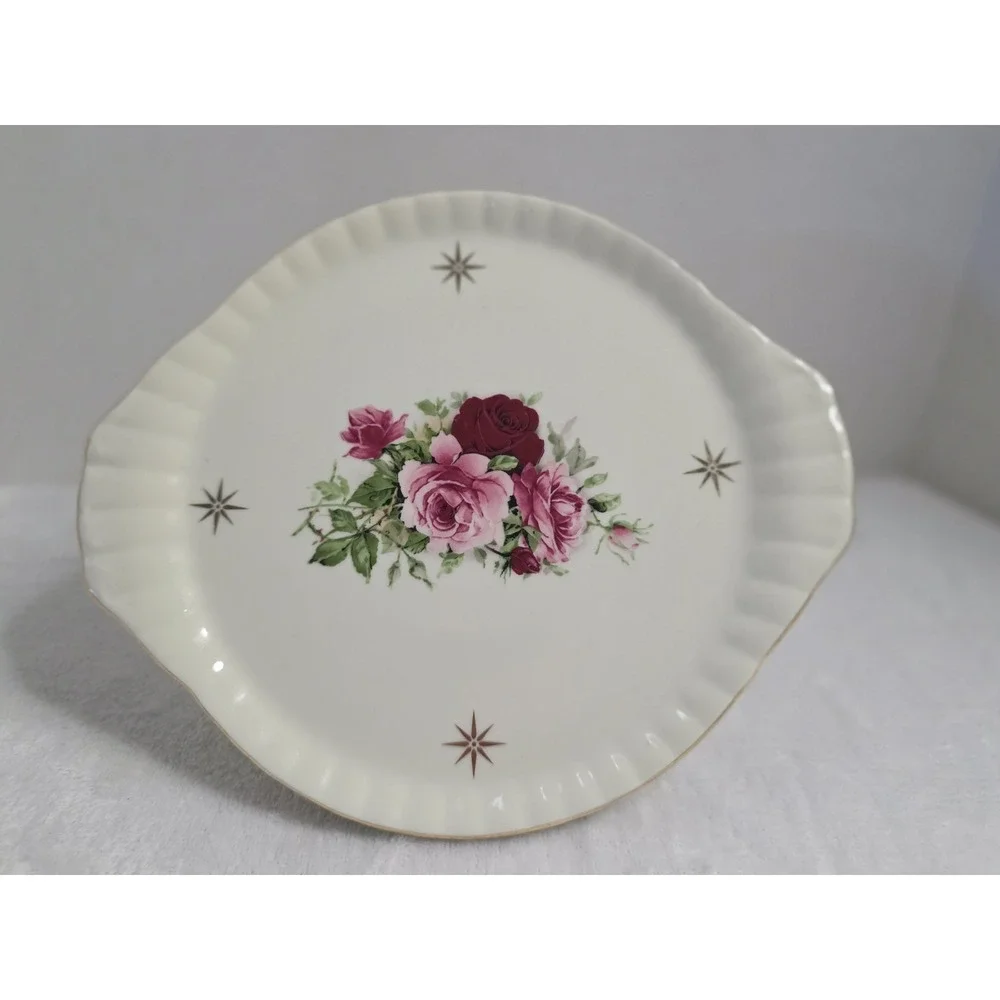 Formalities Victorian Rose By Baum Brothers Ceramic trinket tray  8